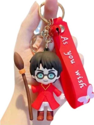 JAINSON MARTIN CHARMING FANCY 3D HARRY POTTER KEYCHAIN [RED] Key Chain