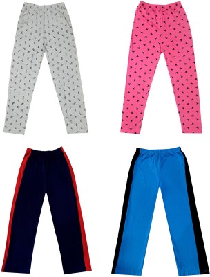 IndiWeaves Track Pant For Boys & Girls(Multicolor, Pack of 4)