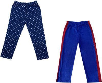 KAVYA Track Pant For Boys & Girls(Blue, Pack of 2)