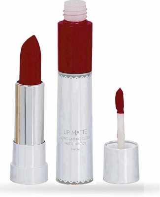 MYEONG Smudge Proof & Kiss Proof Lipstick(Royal Maroon, 8 g)