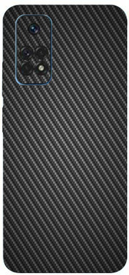 AsSkin Redmi Note 11, redmi note 11 Mobile Skin(Ultra Super Black Carbon Fiber With High Matte Finish..,)
