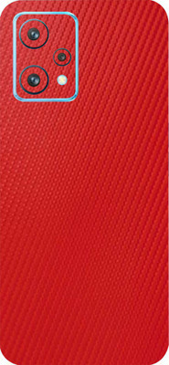 BugguSkin Realme 9 Pro 5G Mobile Skin(Ultra Super Red Carbon Fiber Skin With High Mattte Finish.)
