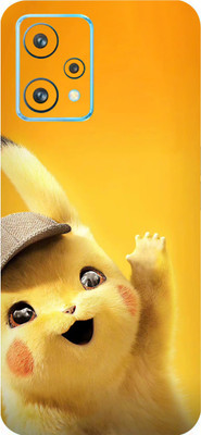 BugguSkin Realme 9 Pro 5G Mobile Skin(Ultra Super Happy Baby Pikachu Skin With High Mattte Finish.)