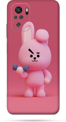 WeCre8 Skin's Xiaomi Redmi Note 10S, Tedd Pink Mobile Skin(Multicolor)