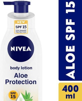 NIVEA DEEP MOISTURE ALOE PROTECTION BODY LOTION 400 ML X 1  (400)