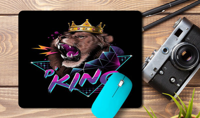 kd retail Printed mousepad for laptop/Desktop A29 Non Slip Base Mousepad(Black)