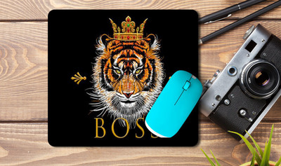 kd retail Printed mousepad for laptop/Desktop A80 Mousepad(Black)