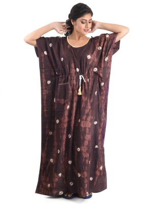 DUI KONNA Women Nighty(Multicolor)