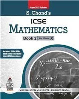S Chand ICSE Maths Book II Class-X(Paperback, O P Malhotra)