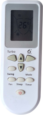 Axelleindia Infrared Compatible Replacement DG11D1-10, DG11D3-01, DG11D3-02 AC Remote For Whirlpool AC Remote Controller(White)