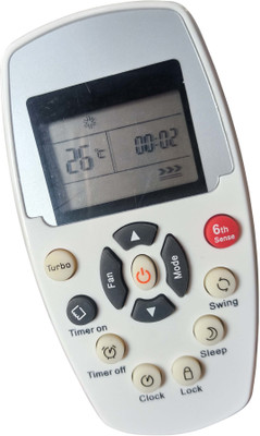 Axelleindia Infrared Compatible Replacement DG11E5-02 (WLP)AC Remote For Whirlpool AC Remote Controller(White)