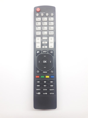 SGUV CHINESE LED TV COMPATIBLE BEST QUALITY REMOTE WITH FULL WORKING CHINESE LED LCD TV Remote Controller(Black)