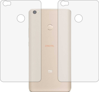 ZINGTEL Back Screen Guard for XIAOMI MI MAX PRIME (Matte Finish)(Pack of 2)