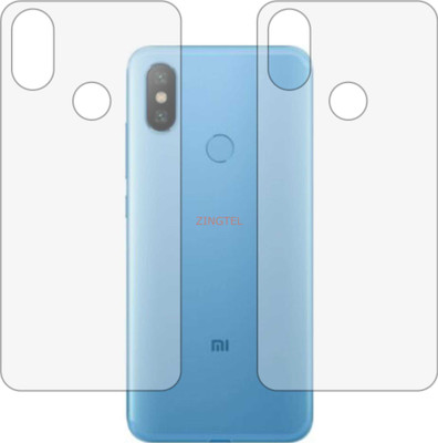 ZINGTEL Back Screen Guard for REDMI 6X (Matte Finish)(Pack of 2)
