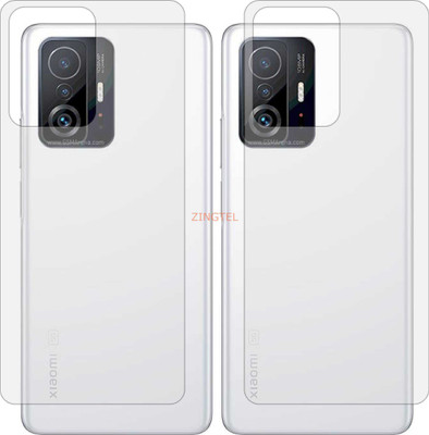 ZINGTEL Back Screen Guard for XIAOMI MI 11T (Matte Finish)(Pack of 2)
