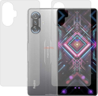 ZINGTEL Back Screen Guard for XIAOMI POCO F3 GT MZB09C6IN (Matte Finish)(Pack of 2)