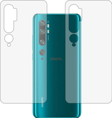 ZINGTEL Back Screen Guard for XIAOMI REDMI NOTE 10 (Matte Finish)(Pack of 2)