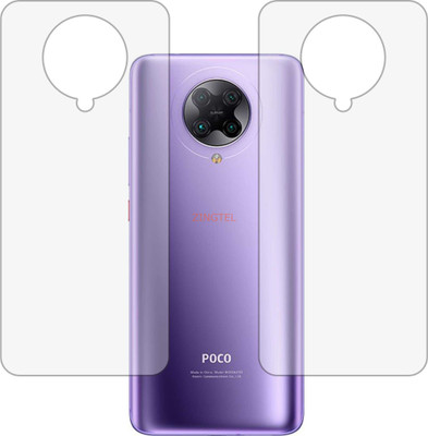 ZINGTEL Back Screen Guard for MI POCO F2 PRO (Matte Finish)(Pack of 2)