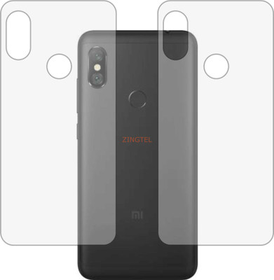 ZINGTEL Back Screen Guard for MI REDMI NOTE 6 PRO (Matte Finish)(Pack of 2)