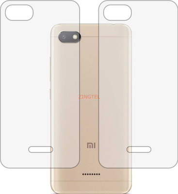 ZINGTEL Back Screen Guard for MI REDMI 6A (Matte Finish)(Pack of 2)