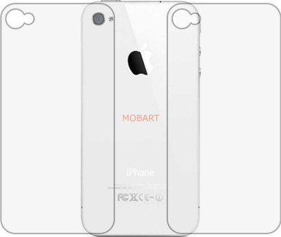 MOBART Back Screen Guard for APPLE IPHONE 4S (Matte Finish)(Pack of 2)