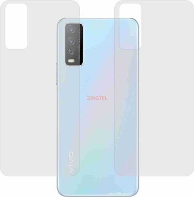 ZINGTEL Back Screen Guard for VIVO Y20A (Matte Finish)(Pack of 2)