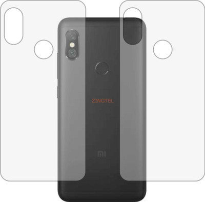 ZINGTEL Back Screen Guard for MI NOTE 6 PRO (Matte Finish)(Pack of 2)