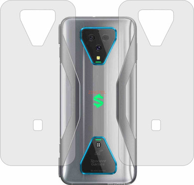 ZINGTEL Back Screen Guard for BLACK SHARK 3 (Matte Finish)(Pack of 2)