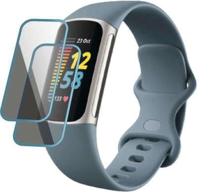 JSGROWITTECH Edge To Edge Screen Guard for FITBIT CHARGE 5(Pack of 2)