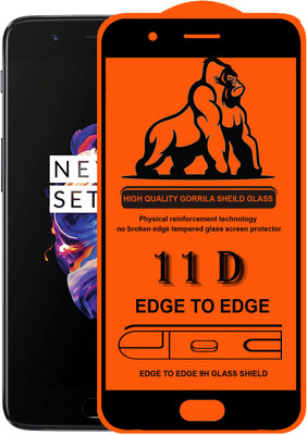Forego Edge To Edge Tempered Glass for OnePlus 5(Pack of 1)