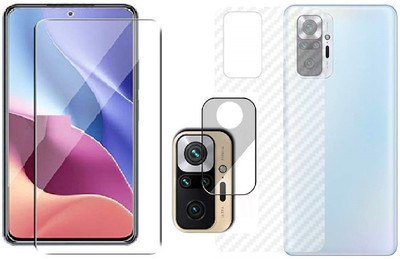 NEMIZI Front and Back Screen Guard for Redmi Note 10 Pro(Pack of 1)