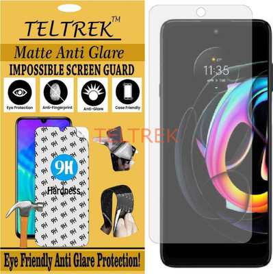 TELTREK Impossible Screen Guard for MOTO EDGE 20 FUSION (Shatterproof Matte)(Pack of 1)