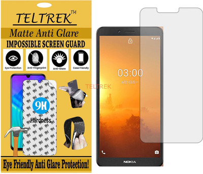 TELTREK Impossible Screen Guard for NOKIA C3 (Flexible Matte)(Pack of 1)