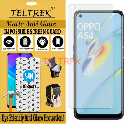 TELTREK Impossible Screen Guard for OPPO A54 CPH2239 (Flexible Matte)(Pack of 1)