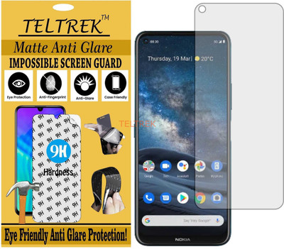 TELTREK Impossible Screen Guard for NOKIA 8.3 5G (Flexible Matte)(Pack of 1)