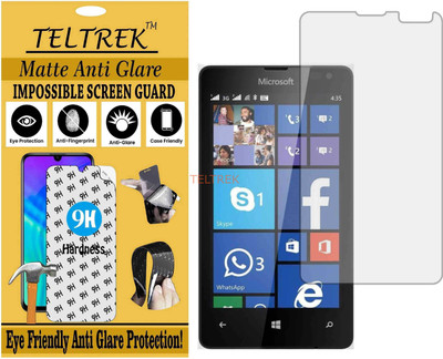 TELTREK Impossible Screen Guard for MICROSOFT LUMIA 435 (Shatterproof Matte)(Pack of 1)