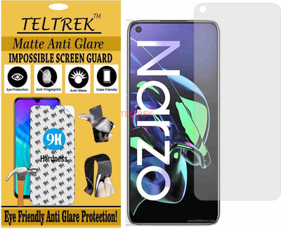 TELTREK Impossible Screen Guard for REALME NARZO (Flexible Matte)(Pack of 1)