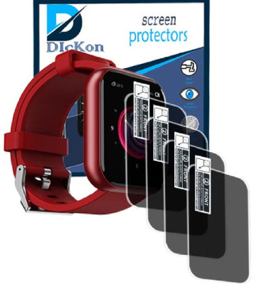 DICKON Screen Guard for boAt watch blaze Smartwatch(Pack of 4)