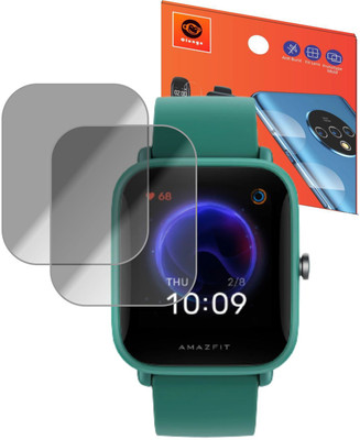 Olonga Screen Guard for amazfit bip u smartwatch(Pack of 2)