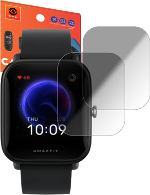 Olonga Screen Guard for amazfit bip u smartwatch(Pack of 2)