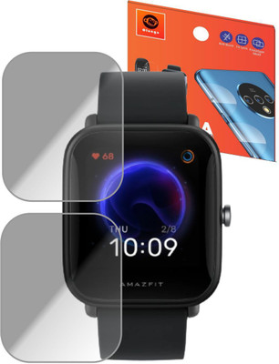 Olonga Screen Guard for amazfit bip u smartwatch(Pack of 2)