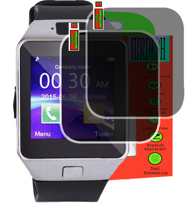 hirdesh Screen Guard for DZO9 SMART WATCH(Pack of 2)