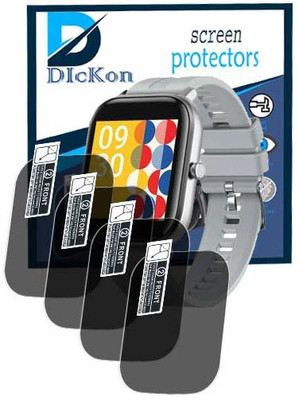 DICKON Screen Guard for Life Like H10 Smartwatch(Pack of 4)