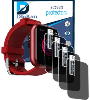 DICKON Screen Guard for boAt watch blaze Smartwatch(Pack of 4)
