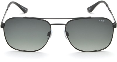 IDEE Retro Square Sunglasses(For Men, Grey)