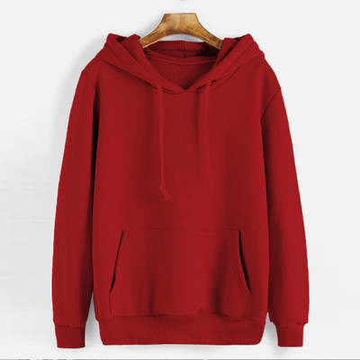 TEXROK Full Sleeve Solid Men Sweatshirt