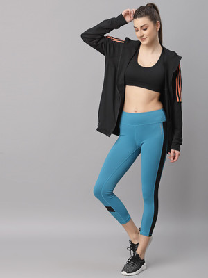 JUMP USA Color Block Women Multicolor Tights