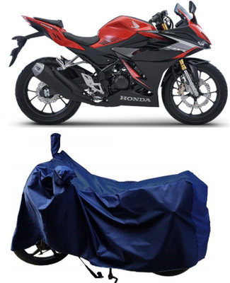 AutoFave Two Wheeler Cover for Honda(CBR 150R, Blue)
