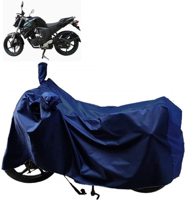 AutoFave Two Wheeler Cover for Yamaha(FZ-S FI, Blue)