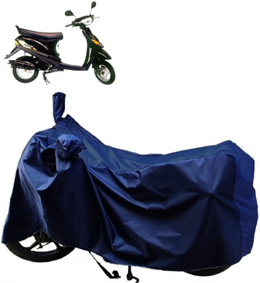 AutoFave Two Wheeler Cover for Bajaj(Spirit, Blue)